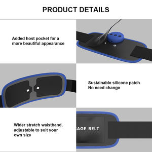 <span class=keywords><strong>Ceinture</strong></span> de massage corporel à haute <span class=keywords><strong>efficacité</strong></span> pour l'exercice, brûleur de graisse, <span class=keywords><strong>EMS</strong></span>, tonification abdominale, contrôle du temps, fonction de soulagement de la douleur pour le fitness - Product Image 3