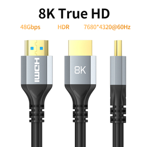 Nhà Máy <span class=keywords><strong>HDMI</strong></span> 2.1 Cáp 8K Ultra HD 8K @ 60Hz 4K @ 120Hz <span class=keywords><strong>10ft</strong></span> <span class=keywords><strong>HDMI</strong></span> Dây PVC Năng Động HDR Hỗ Trợ Cho PS4 TV Chiếu Âm Thanh Video-4K - Product Image 5