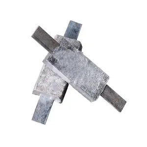 Anti corrosive Sacrificial Anode Zinc alloy supplier Zinc hull anodes for ships