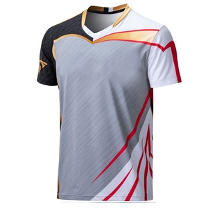 Vêtements de <span class=keywords><strong>badminton</strong></span> personnalisés respirants à séchage rapide, sublimation personnalisée, t-shirt de tennis à séchage rapide - Product Image 2