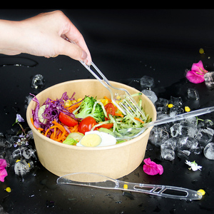 Rõ ràng nhựa bạc dĩa thìa dao nhựa dùng một lần đồ dùng thiết lập dao kéo thiết lập plasticware - Product Image 6