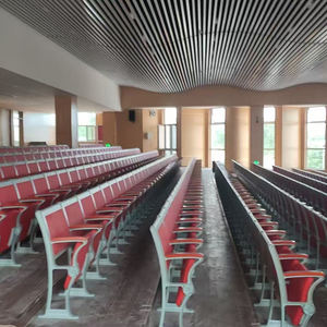 Venta Directa de Fábrica: Silla Moderna de Aluminio con Asiento Acolchado de Cuero para Aula Escolar, <span class=keywords><strong>Sala</strong></span> de Conferencias y Salas de Lectura - Product Image 5