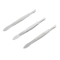 Pinzas Profesionales de Acero Inoxidable para Cejas, Depilación, Punta Inclinada, Pinzas de Precisión para Cejas, Herramientas de Maquillaje Facial