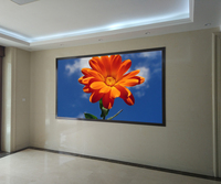 Mur vidéo LED intérieur, écran publicitaire numérique LED fixe, écran LED mural, salles de réunion, panneau LED P2
