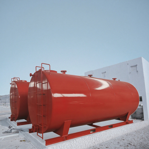 <span class=keywords><strong>Station</strong></span> <span class=keywords><strong>de</strong></span> carburant mobile simple à bas prix avec deux pompes pour l'essence et le diesel - Product Image 2