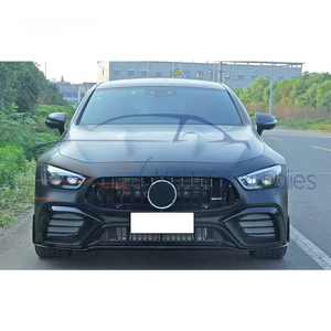 Kit de Carrocería 2018 para <span class=keywords><strong>Mercedes</strong></span> <span class=keywords><strong>Clase</strong></span> Ti Gt de 4 Puertas, Actualización al Estilo 63 <span class=keywords><strong>S</strong></span>, Parachoques Nuevos, Accesorios para Auto - Product Image 4