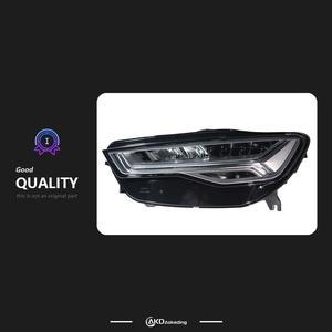 Faro Anteriore AKD per Audi <span class=keywords><strong>A6</strong></span> C7, Faro a LED 2012-2018 con Segnale Dinamico, Fari a LED C7.5, Luci Diurne, Accessori Auto - Product Image 3