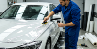 Película Protectora de Pintura TPU PPF de Calidad Estadounidense con Recubrimiento Nano, Material Base de TPU, Película de Poliuretano Autoregenerable para Autos