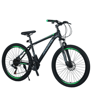 <span class=keywords><strong>Bicicleta</strong></span> de Montaña MTB con Cuadro de Acero al Carbono de 20/22/24/26 Pulgadas y 21 Velocidades, Frenos de Disco, Amortiguador, Apta para Hombres y Mujeres, para Carreras Todoterreno - Product Image 1