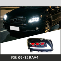 Projecteurs LED pour Toyota RAV4 2009-2012, feux de jour séquentiels avec animation de démarrage, ensemble de phares modifiés