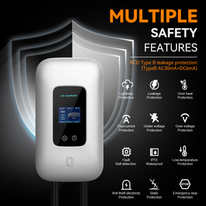 Bornes de <span class=keywords><strong>Recharge</strong></span> AC Type 2 7 kW 11 kW 22 kW Wallbox pour Véhicules <span class=keywords><strong>Électrique</strong></span>s, Station de <span class=keywords><strong>Recharge</strong></span> Rapide Murale pour <span class=keywords><strong>Voiture</strong></span> <span class=keywords><strong>Électrique</strong></span> AC - Product Image 5