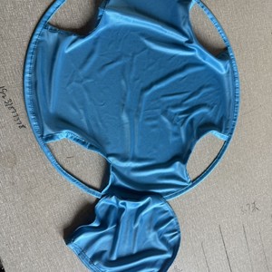 <b>Collapsible</b> Laundry Basket Round Green Folding Portable Clothes Organizer for <b>Storage</b> and Washing - Product Image 4