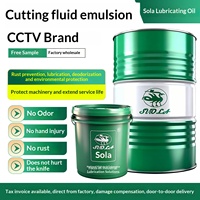 Huile émulsifiée hydrosoluble, protection de l'environnement, déodorant, fluide de coupe, liquide de refroidissement pour centre d'usinage, tour, meuleuse
