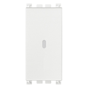 1P 10AX Axial Diverter White Wall <b>Switch</b> 5.1x2.8x5.3cm - Product Image 1