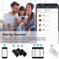 Module d'interrupteur intelligent WiFi Tuya 16A, contrôle vocal sans fil via application, programmation, automatisation domestique, relais de disjoncteur