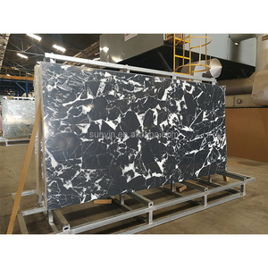 Azulejo de suelo interior mate de porcelana de superficie, azulejo de pared de mármol moderno de cerámica para apartamento de mármol completamente esmaltado para Villa y Hotel - Product Image 4