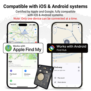 Perangkat Pelacak GPS Mini Anti-Hilang Portabel Bersertifikasi MFi Tahan Air Nirkabel Pintar untuk IOS Android - Product Image 2