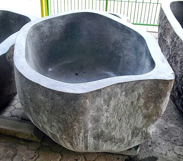 Bali Natural stone rock bathtub