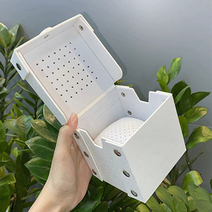 Coffret de montre de luxe blanc élégant, emballage complet pour montre avec sac cadeau, carte et certificat, boîte cadeau avec logo personnalisé - Product Image 5