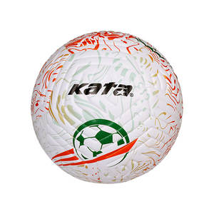 可定制充气足球 PU 皮革环保型机器缝制热粘合尺寸 5/4 沙滩足球顶级球队用球 - Product Image 1