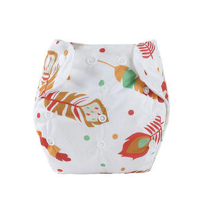 Couches lavables écologiques Couche pour bébé <span class=keywords><strong>Culotte</strong></span> imperméable réutilisable Couches lavables de couleur unie pour bébé de 0 à 12 mois - Product Image 2