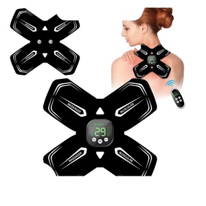 Nouveau Masseur de Cou Portable Intelligent EMS, Mini Appareil d'Électrothérapie Multifonctionnel à Impulsions avec Fonction Musicale - Product Image 1