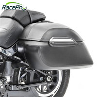 Sacoche latérale rigide et étanche universelle RACEPRO pour Harley Davidson Sportster Softail Touring