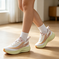 Chaussures de course confortables pour femmes, baskets ODM personnalisables avec logo, semelle épaisse et souple, style marche, chaussures de sport