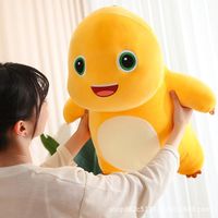 Peluche mignonne de petit dragon bébé, jouet dinosaure pour enfants, jouet doux pour dormir et câliner, cadeau oreiller pour filles