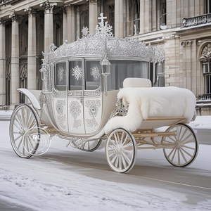 2025 carro de <span class=keywords><strong>caballos</strong></span> eléctrico para bodas elegante carro de <span class=keywords><strong>caballos</strong></span> turístico <span class=keywords><strong>con</strong></span> dosel coche convertible - Product Image 5