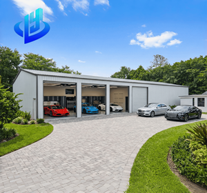 औद्योगिक भंडारण भंडारण भंडारण इस्पात संरचना के लिए बड़े पैमाने पर गोदाम भंडारण स्टील संरचना निर्माण प्रीफैब गोदाम कार्यशालाओं गेराज - Product Image 1