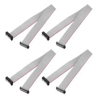 Câble de liaison IDC plat en cuivre de 2,54 mm, longueur 80 cm, pour écrans LED