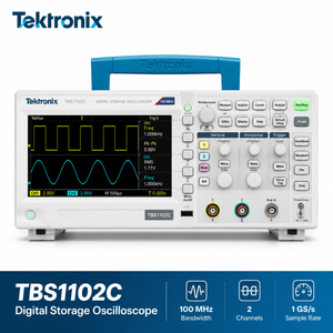 Osciloscopio Digital de Almacenamiento Tektronix TBS1102C, 100MHz, 1GS/s, 2 Canales, para Pruebas Electrónicas - Product Image 2