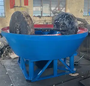 1200 Model Wet Pan Mill Gold Beneficiation Equipment With Good Quality For Sale