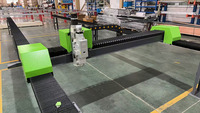 Découpeuse laser à fibre CNC 3 axes professionnelle 3000W pour tôles de 0,5 à 3 mm d'épaisseur, contrôle Cypcut, vitesse 12 m/min, compatible