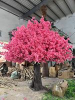 Arbre à fleurs de cerisier artificiel, arbre de pêche, centre de table de mariage, ornement, faux arbre