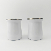 Tasse Yerba Mate à double paroi en acier inoxydable 18/8 avec paille Bombilla Calebasse Tasse à thé à sublimation