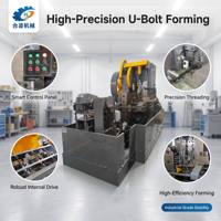 Machine automatique de cintrage de boulons en U en acier inoxydable, haute productivité, équipement de construction motorisé pour la formage de boulons en U