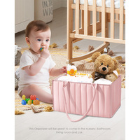 Sac à couches en tissu grande capacité, nouveau style OEM, multifonctionnel, extensible, sac de transport pour bébé, pochette de rangement portable, personnalisation