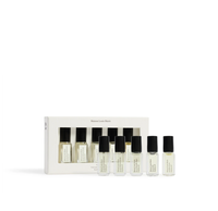 Haute Qualité Avant Fenêtre Eau Parfum Sampler Set Box 7x1.5ml Parfum Discovery Set Box Bouteilles De Parfum Boîte Emballage avec Logo