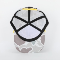 BSCI Casquette camouflage 3D non structurée Logo personnalisé velours côtelé Denim toile tissu Style Hip Hop unisexe pour la performance sportive utilisation en extérieur