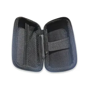 Shockproof Polyester Surface Fashion Design Mini Small Zipper Eva Hard Shell Travel Protect Case