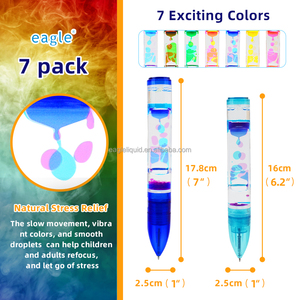 Stylos à encre liquide flottants originaux, parfaits <span class=keywords><strong>pour</strong></span> soulager le stress et l'anxiété, stylos à mouvement liquide, jouet sensoriel - Product Image 3