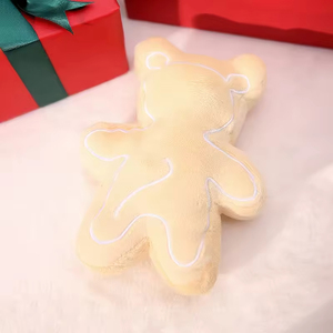 Wholesale Price Plush Chew Toys <b>Christmas</b> Tree Snowman Bear Shape Squeaky Plush Pet Toy for <b>Christmas</b> - Product Image 6
