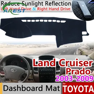 Toyota Land Cruiser Prado 120 için J120 2003 2004 2005 2006 2007 2008 2009 kaymaz Mat pano kapağı pad güneşlik aksesuarları