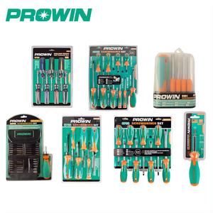 PROWIN outils de tournevis à main professionnels Crv <span class=keywords><strong>Torx</strong></span>/fendu/Phillips jeu de tournevis avec poignée Tpr - Product Image 3