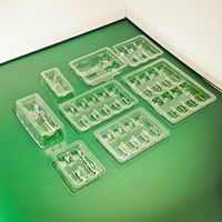 Caja de 2 viales para suero de péptidos de China con ventana transparente personalizada y inserto de plástico