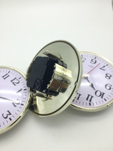 Grande orologio con inserto orologio semplice da 130mm di diametro cornice oro inserto orologio al quarzo romano numeri arabi - Product Image 2