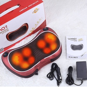Pétrissage électrique cou dos épaule fonction de chauffage vibration fitness masseur oreiller de massage portable - Product Image 3