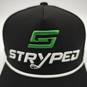 Gorras de Golf y Béisbol Premium Impermeables con Parche Bordado, Ajustables, con Orificios Cortados a Láser, Cuerda Personalizada, Diseño Leopardo/Puntos/Dobby - Product Image 6